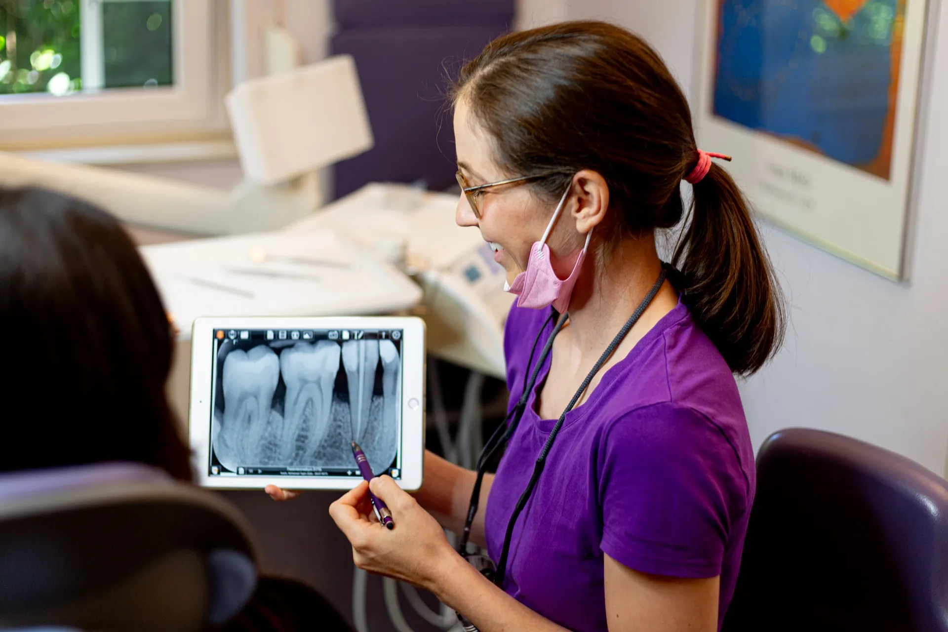 Praxisalltag bei Dein Dental in Buxtehude.